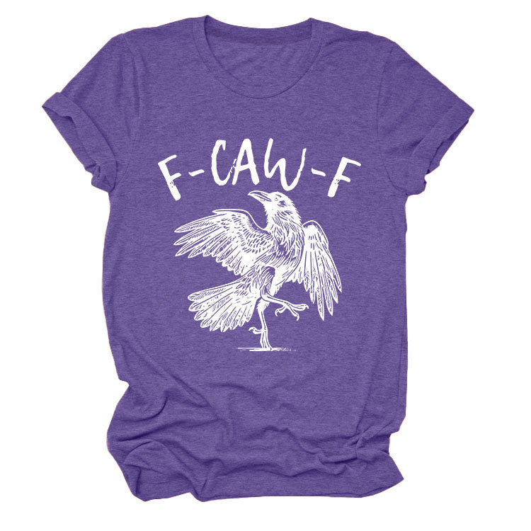 Cawlo – Camiseta Gráfica Cuervo
