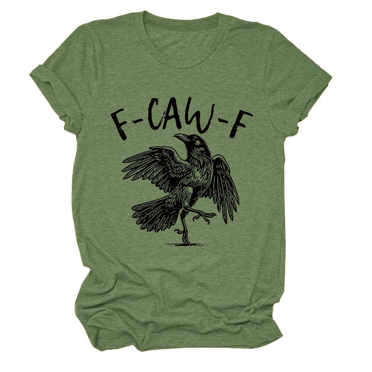 Cawlo – Camiseta Gráfica Cuervo