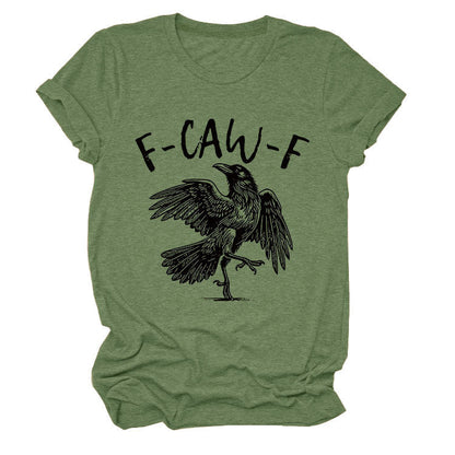 Cawlo – Camiseta Gráfica Cuervo