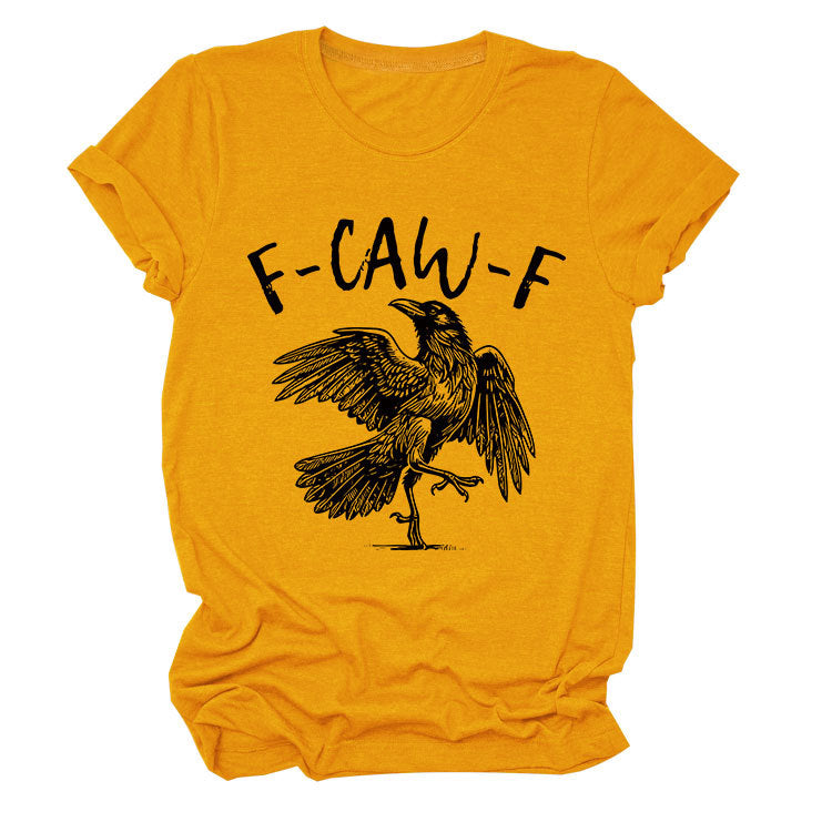 Cawlo – Camiseta Gráfica Cuervo