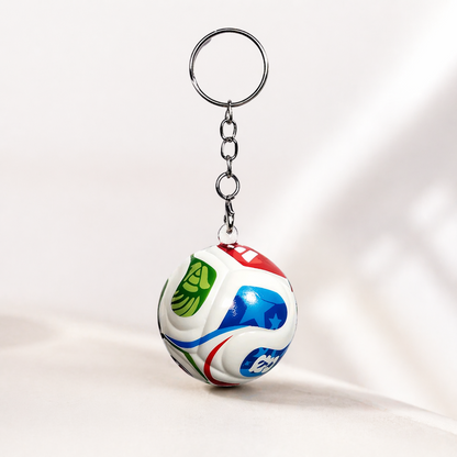 🔥Compra 1 y Llévate Otro GRATIS: ¡Comparte la Pasión!⚽🏆 Llavero Trofeo Copa Mundial 2026