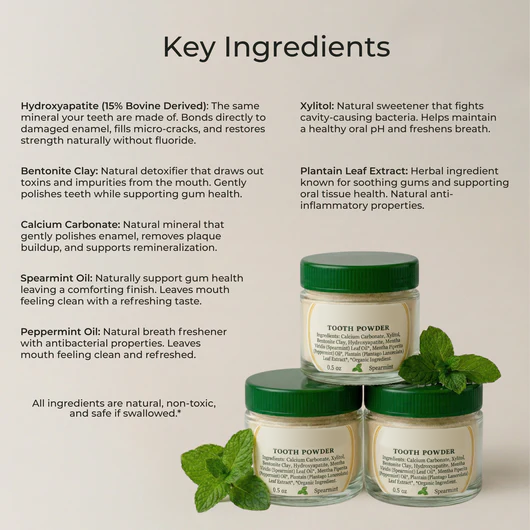 PureDent – Polvo Avanzado de Hidroxiapatita para el Cuidado Bucal