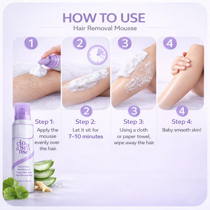 SilkPure – Mousse Depilatoria Instantánea