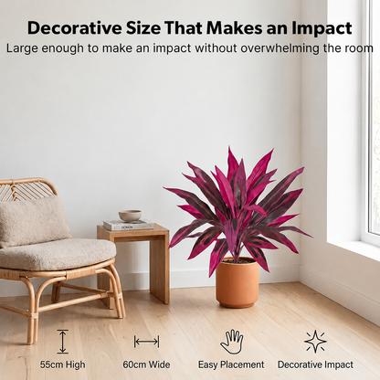 UrbanJungle – Juego de dúo de plantas tropicales artificiales