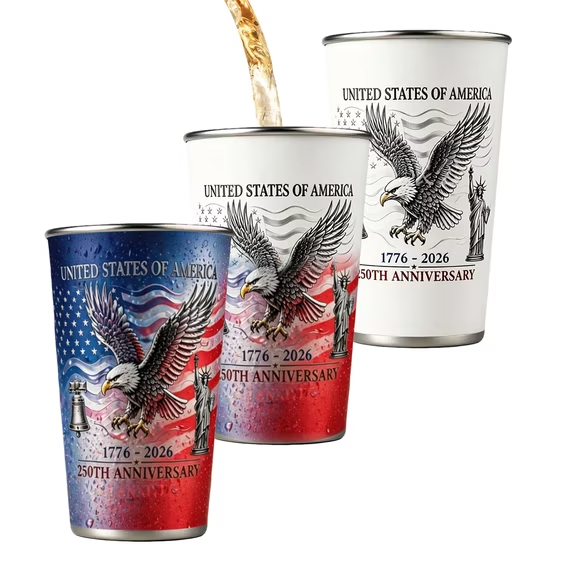 LibertyChill – Vaso patriótico que cambia de color por arte de magia