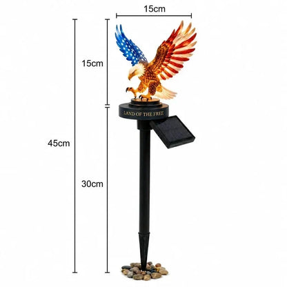 PatriotFlame – Estaca de jardín Águila Solar