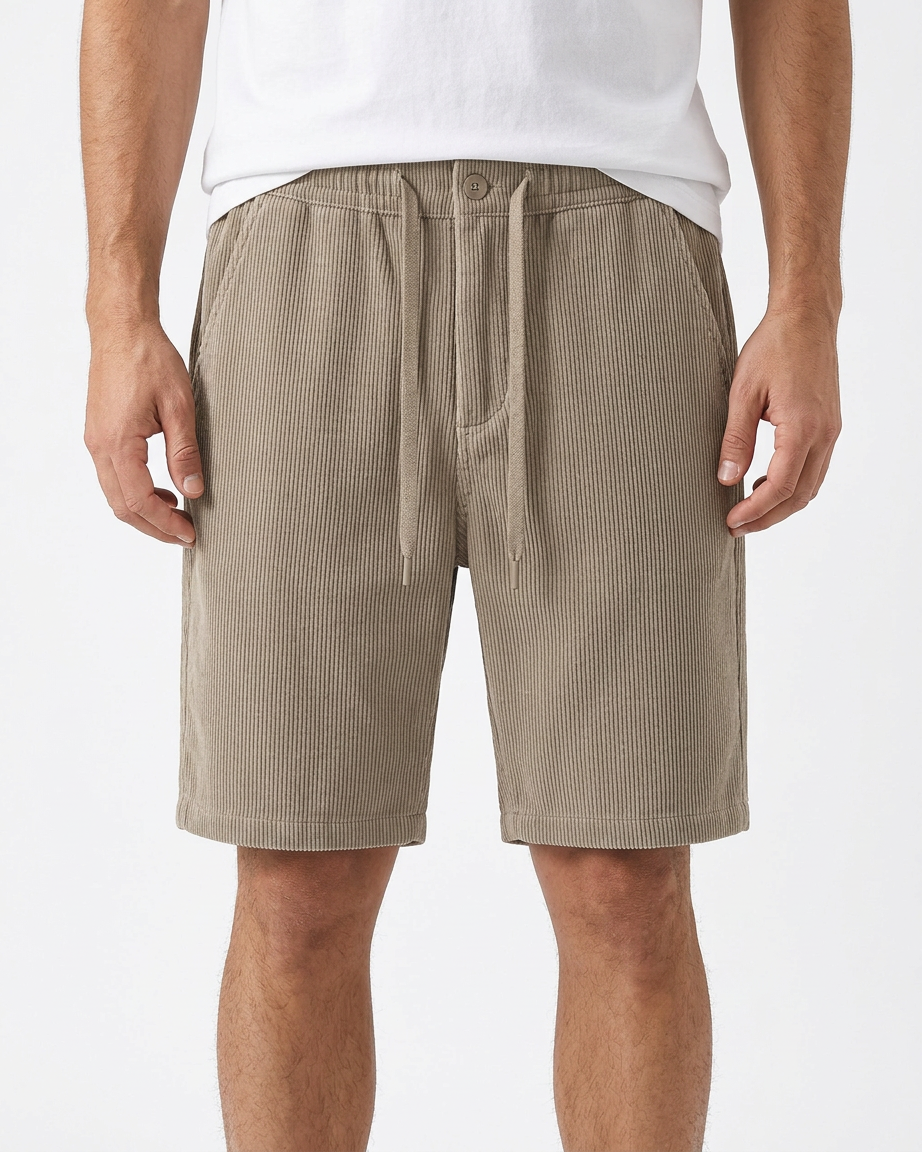 Ridgeline — Pantalones cortos cargo de pana para hombre