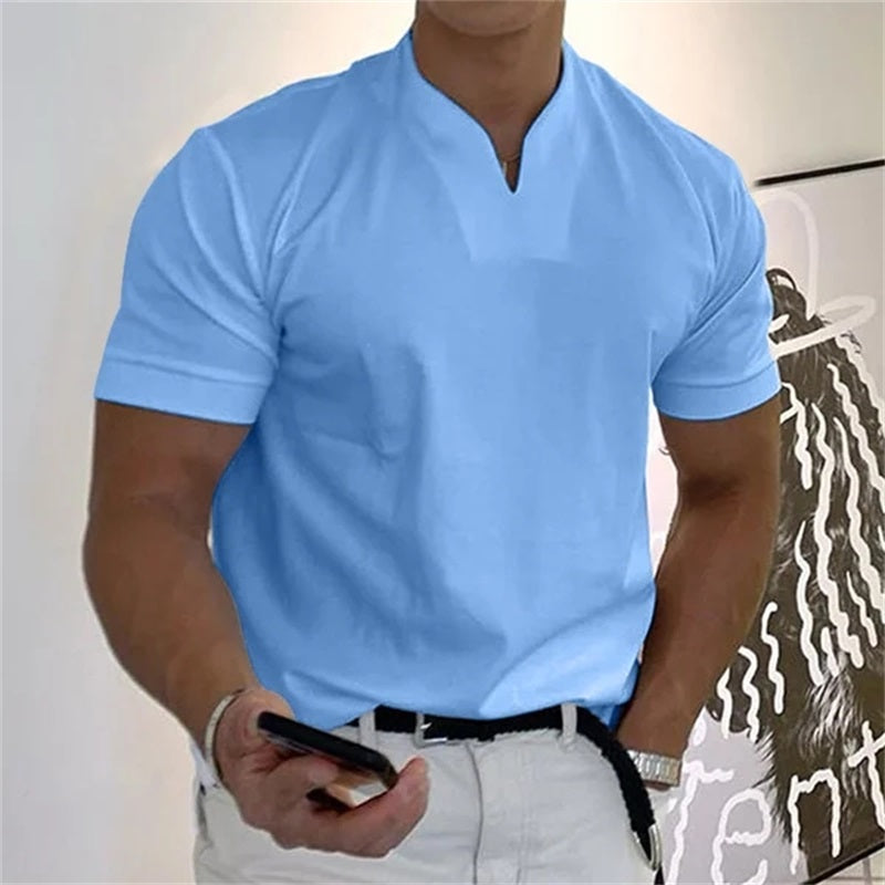 MetroFlex – Camiseta de rendimiento de manga corta para caballero