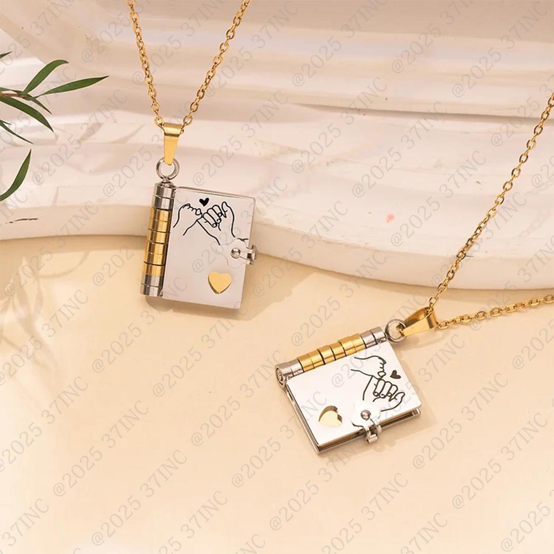 HeartWords - Collar Libro Abrible
