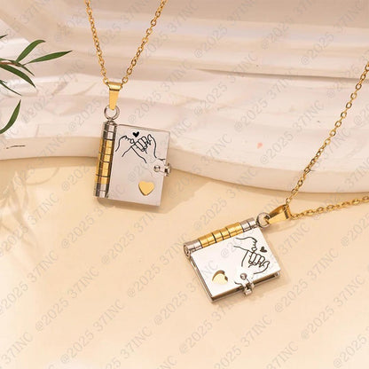 HeartWords - Collar Libro Abrible