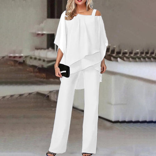 PureLuxe – Conjunto de gasa superpuesta para mujer