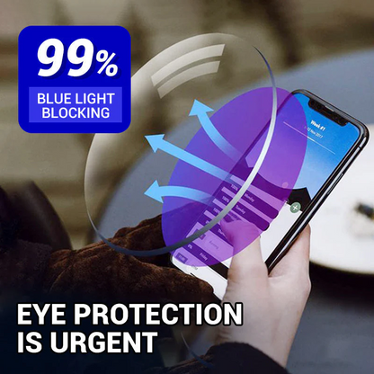 VisionGuard – Gafas de lectura de doble uso Sapphire antirreflejante de luz azul