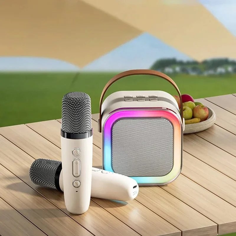 BeatVox – Mini-Karaoke-Lautsprecher mit Mikrofonen
