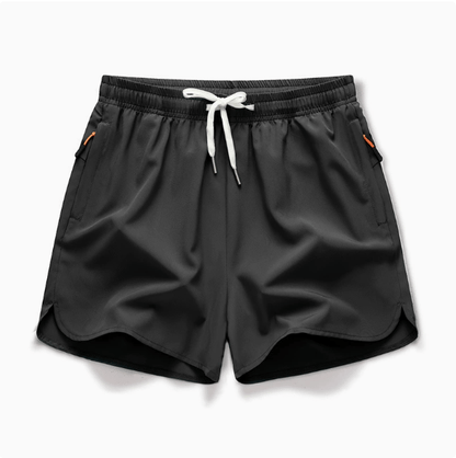 FlexCore - Pantalones cortos de running de secado rápido para hombre