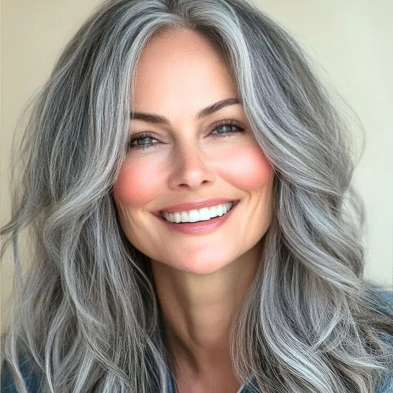 VolumeGrace – Nahtlose wellige Haar-Topper-Extension