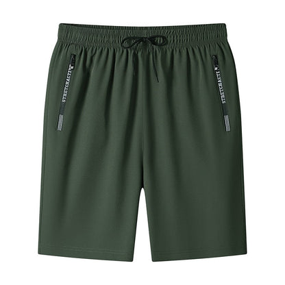 CoolStride – Atmungsaktive Eisseiden-Stretchshorts