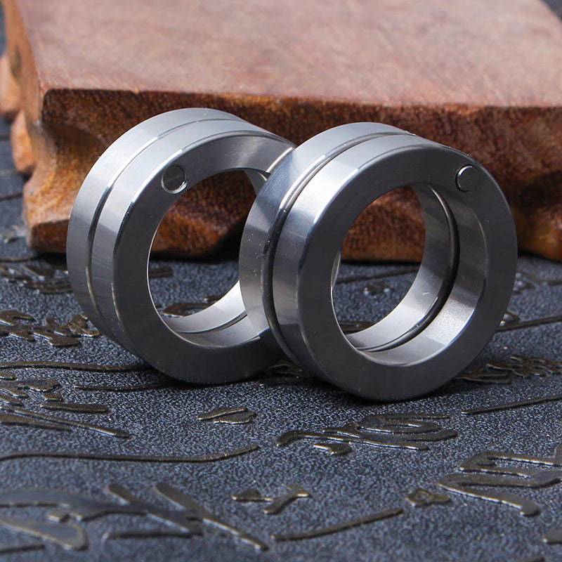 SteelGuard – Elegante Anillo de Seguridad Personal