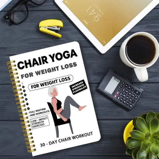 ChairFit – 30-Tage-Tagebuch für Stuhl-Yoga zum Abnehmen