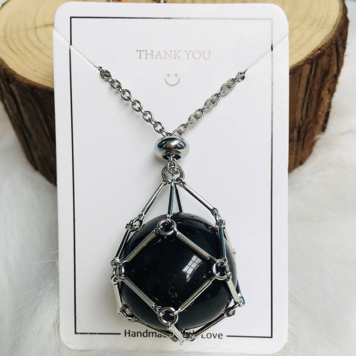 SoulBound - Collar de cristal curativo natural