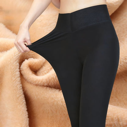 WinterGlow – Leggings térmicos forrados de felpa