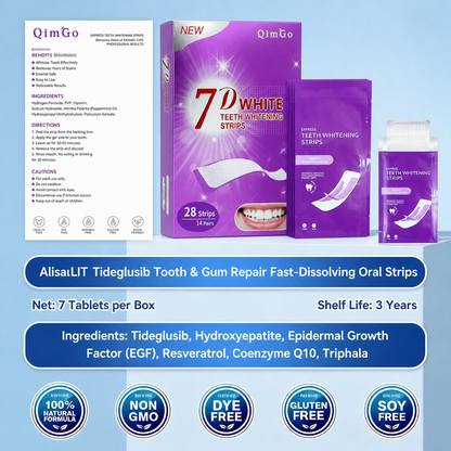 Dentafresh Pro – Tiras blanqueadoras reparadoras