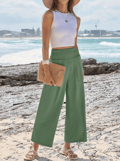 FreeFlow – Leichte Hose mit weitem Bein