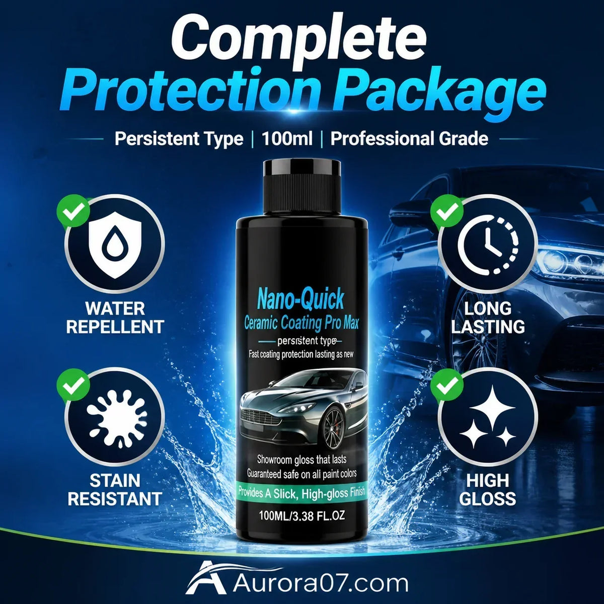 DiamondGloss – Sofort-Keramikspray