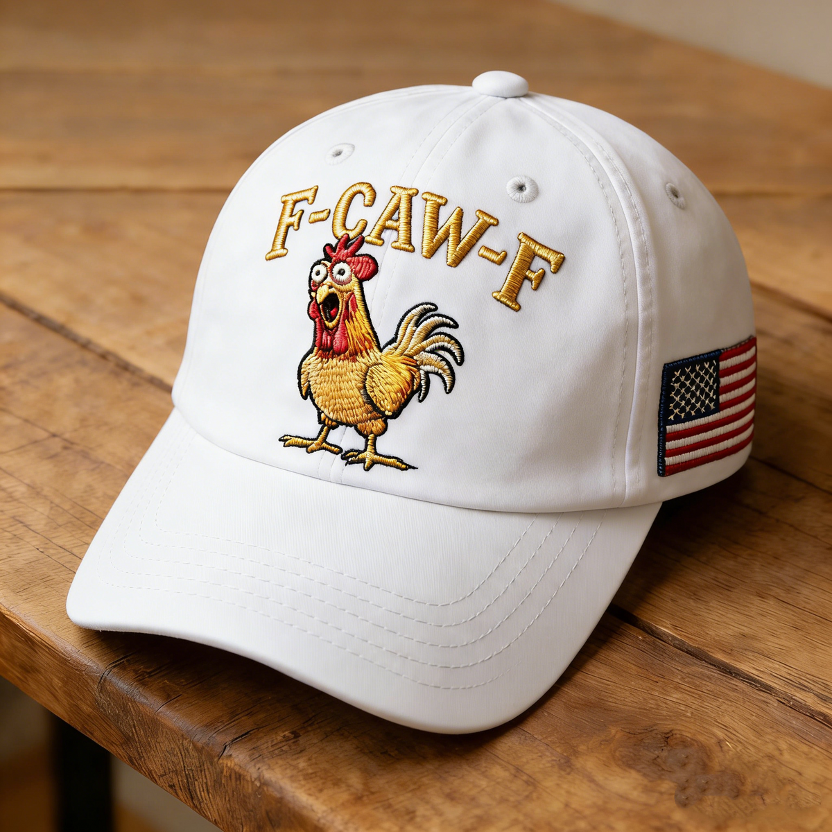 CluckPride – In den USA hergestellter Hahn-Hut