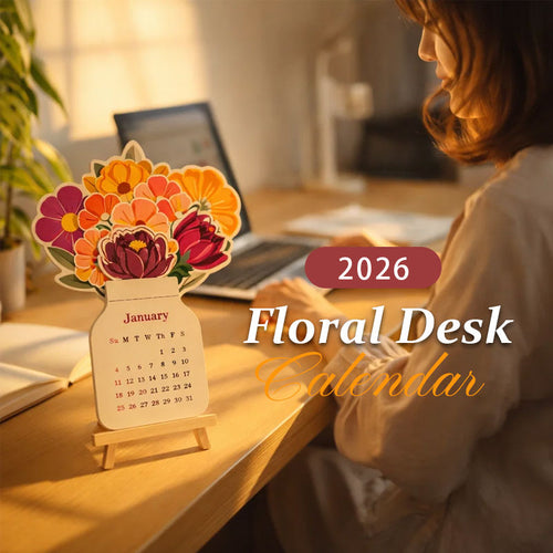 BloomDesk – Blühender Schreibtisch-Blumenkalender