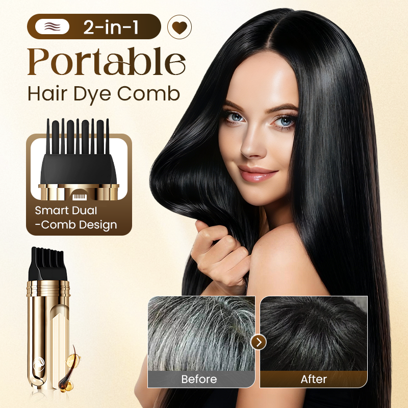 ShadeMatch – Herramienta de coloración capilar de doble peine Acabado natural