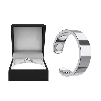 MagnaLuxe – Eleganter Magnetring aus Edelstahl