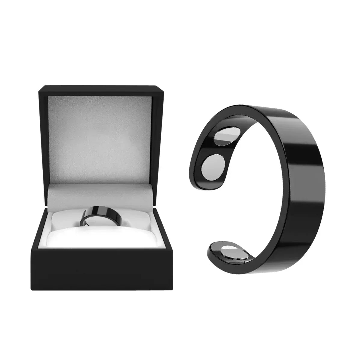 MagnaLuxe – Eleganter Magnetring aus Edelstahl