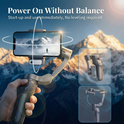 VibeShot: estabilizador con inteligencia artificial y seguimiento inteligente