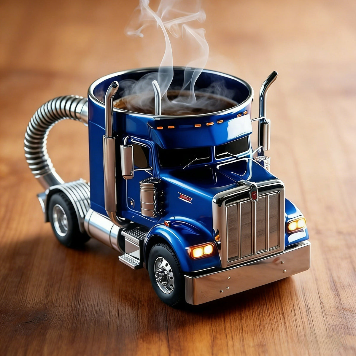 RoadKing Mug – Experiencia de café para semirremolques