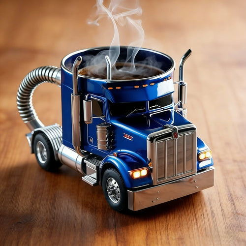 RoadKing Mug – Experiencia de café para semirremolques