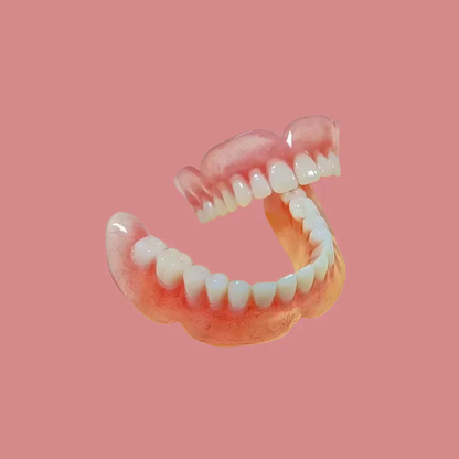 AuraSmile – Dentadura completa de succión fuerte de grado médico