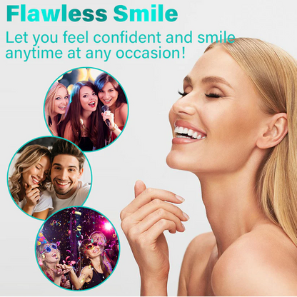 AuraSmile – Dentadura completa de succión fuerte de grado médico
