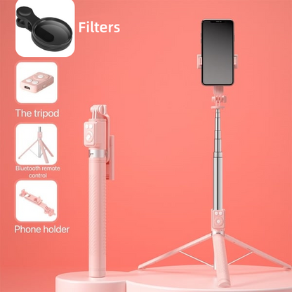 BrightCapture – Selfie-Stick & Stativ-Kombi