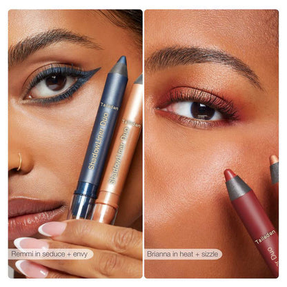 DuoGlam – Maquillaje de Ojos Dual de Fácil Aplicación