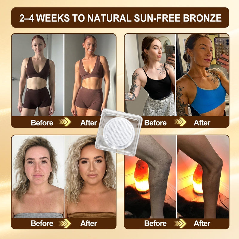 GlowNeedle – Parche de microneedles autobronceador sin sol instantáneo
