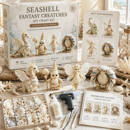 Shellora – Kit de manualidades creativo de conchas marinas