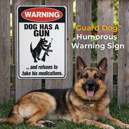 WittyGuard – Divertido letrero de advertencia para perros