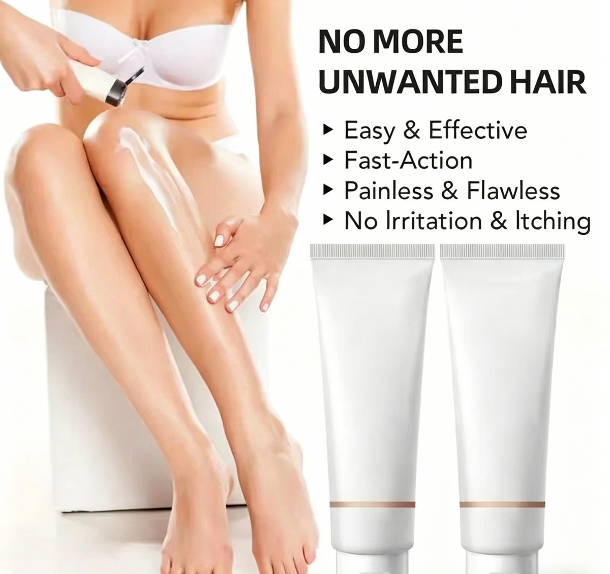 SkinEase – Crema Depilatoria de Acabado Suave