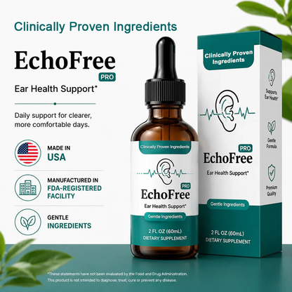 EchoFree Pro – Fortschrittliche Formel für die Ohrgesundheit