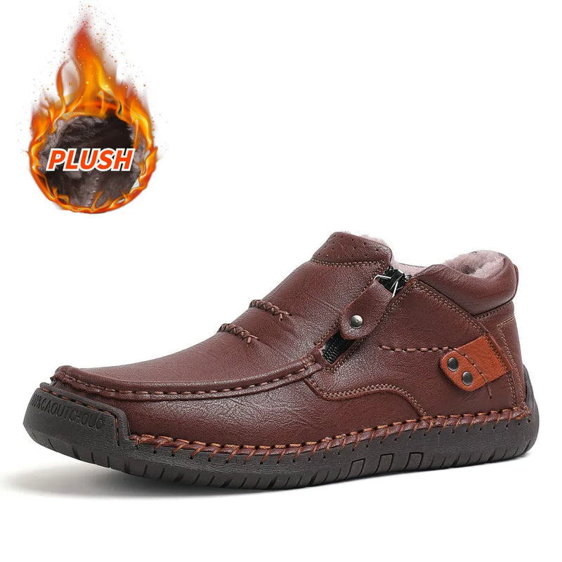 TimberCraft – Botas clásicas de piel auténtica para mayor comodidad