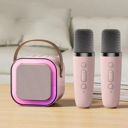 BeatVox – Mini-Karaoke-Lautsprecher mit Mikrofonen