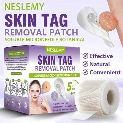 ClearDerma – Mikronadel-Pflaster zur Entfernung von Hautanhängseln