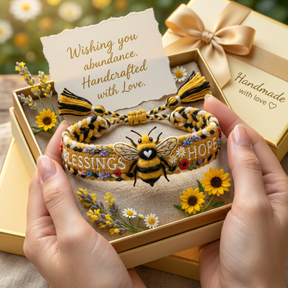 MeadowCharm – Kollektion handbestickter Armbänder