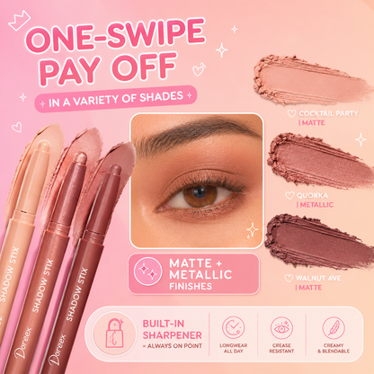 ColorLuxe – Sombra de ojos en barra impermeable de pigmento intenso