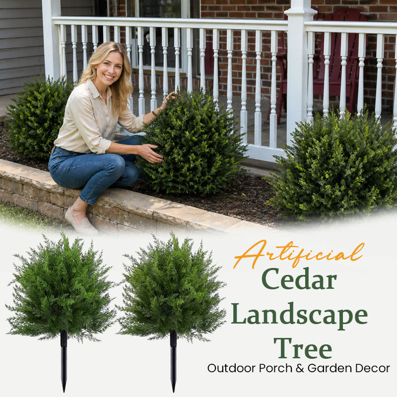 EcoCharm Cedro – Árbol paisajístico realista